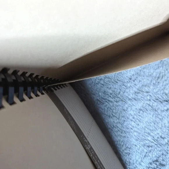 Hallmark Thoughtfulness Album-Vintage 60s gold scrapbook/Card Organizer-Pockets - Picture 13 of 15